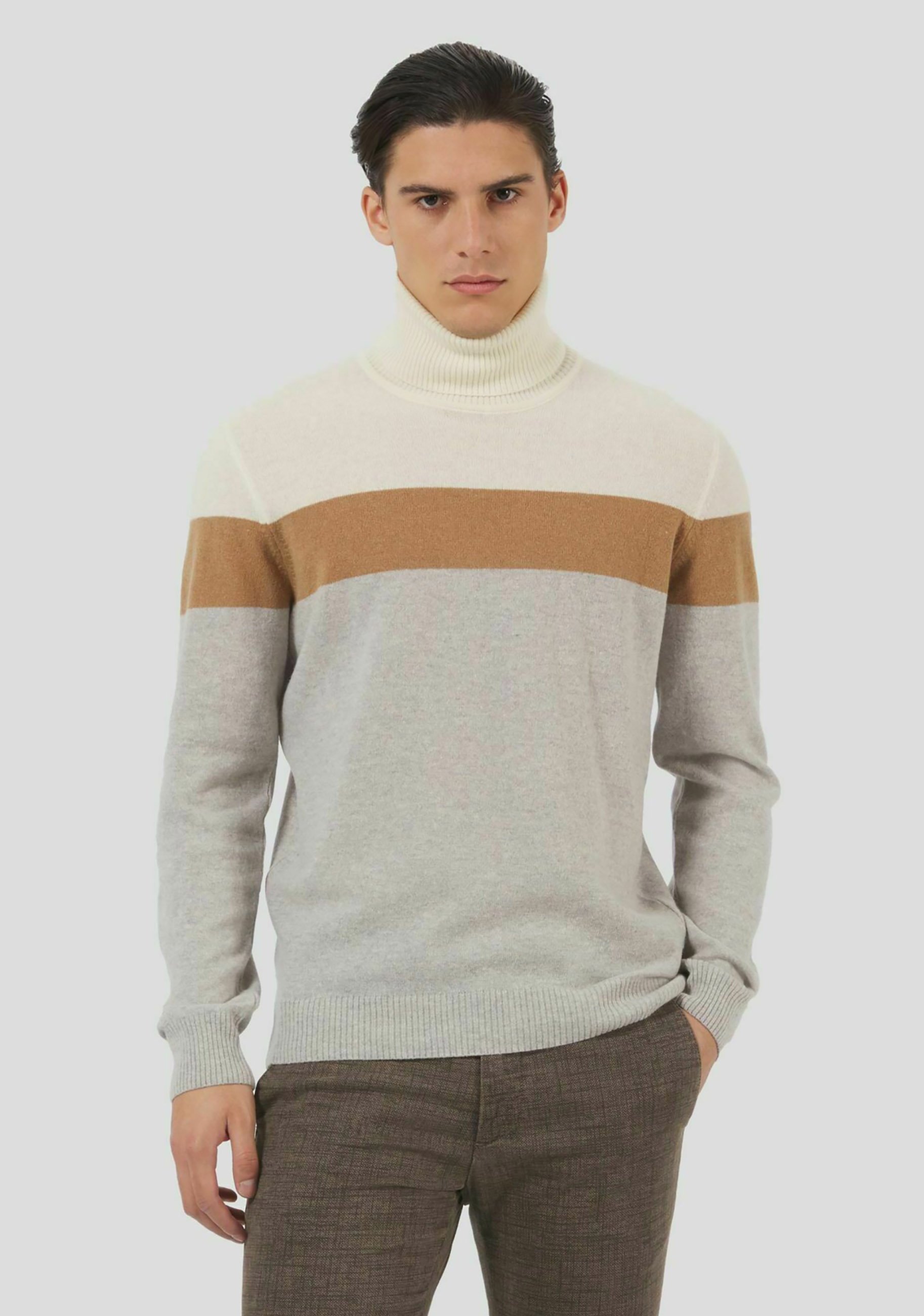 Conbipel Maglione - grigio chiaro melange/grigio chiaro - Zalando.it