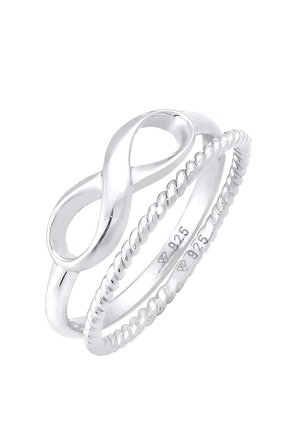 Elli 2 PACK INFINITY - Ring - silber