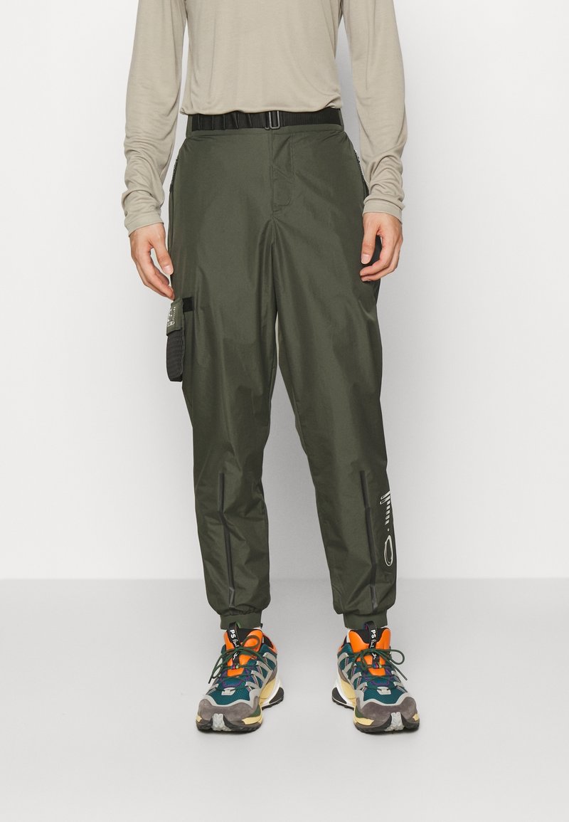 EA7 Emporio Armani Teplákové kalhoty - olive