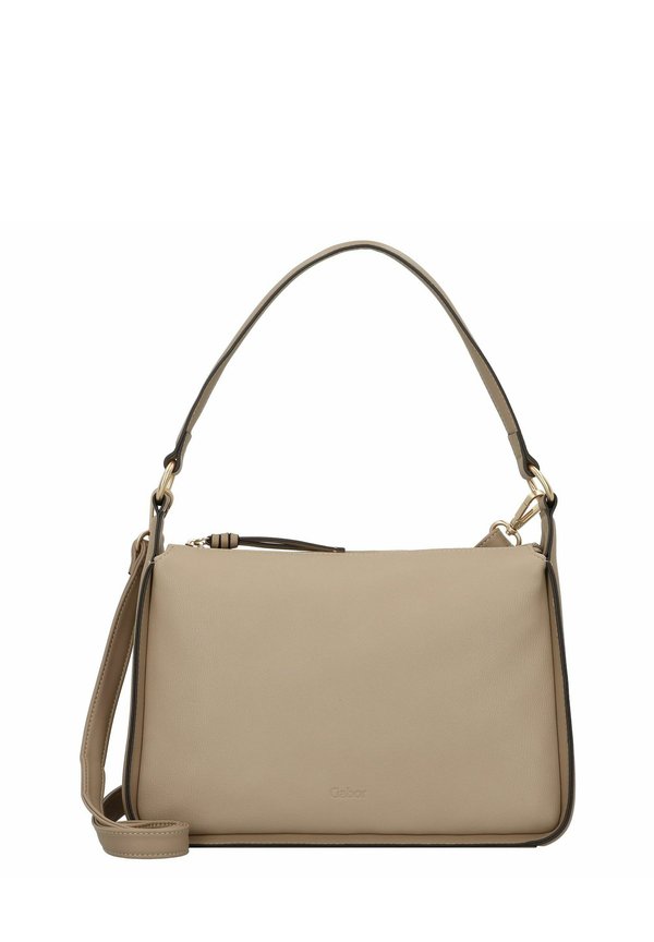 CAISSY SCHULTER 31.5 CM - Handtasche - taupe