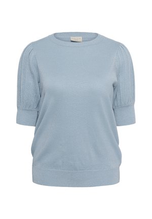Kaffe Curve, KCREGITTA PLEAT - T-shirt print - blue fog