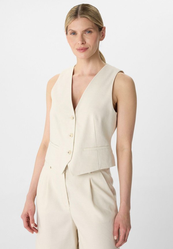 Weste - helles beige