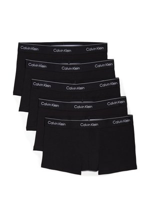LOW RISE TRUNK 5 PACK ICON COTTON STRETCH - Boxerbriefs - black