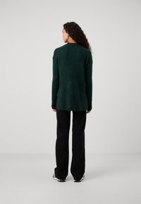 Vero Moda Tall VMLEFILE BOXY - Džemper - scarab melange