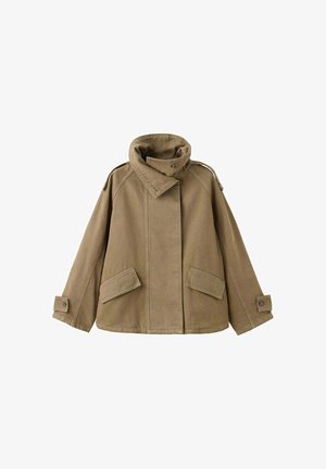 Mango, ADULT - Chaqueta vaquera - khaki