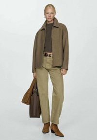 Mango Lichte jas - khaki