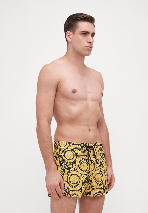 SWIM BOXER BAROCCO ALL OVER PRINT - Swimming shorts - gold3