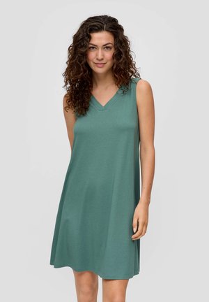 s.Oliver V-AUSSCHNITT - Jerseykleid - petrol