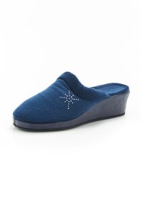 Damart FANTAISIE STRASSÉE - Sandalias planas - marine