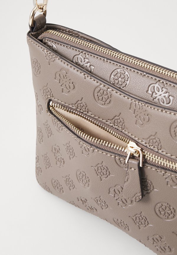 GERTY CROSSBODY TOP ZIP - Cross body bag - dark taupe4