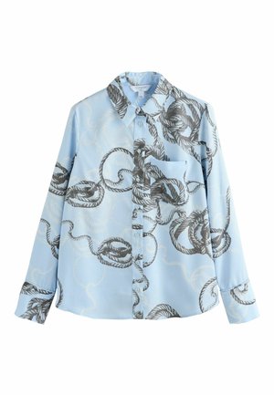 REGULAR FIT LONG SLEEVE - Gombos blúz - blue rope print