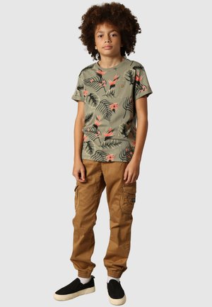 DEELUXE NUBIE - T-shirt imprimé - Light Khaki
