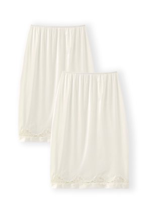 LOT DE 2 - Gonna a campana - white