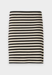 CHERRY SKIRT - Jupe crayon - black/off-white