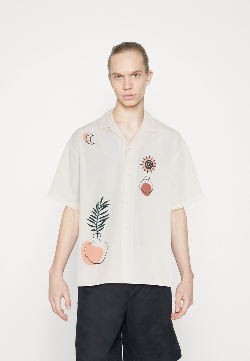 JACK & JONES Jprblulincoln Print Resort S/S Camicia Uomo - Taglio Largo, Colletto Resort, Maniche Corte, Stampa Unica - 3