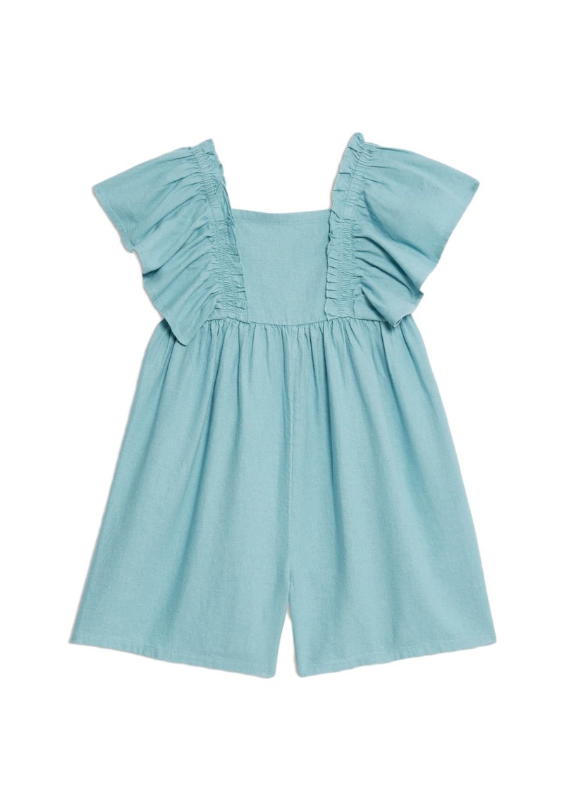 Marks & Spencer RICH FRILL SLEEVE PLAYSUIT  - Combinaison - turquoise