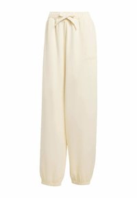 ESSENTIALS LINEAR JOGGER - Pantaloni sportivi - cream white
