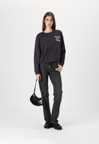 Noisy May NMARYA O NECK - Φούτερ - obsidian