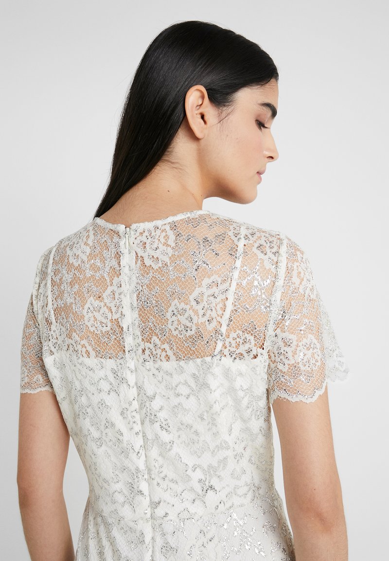 Lauren Ralph Cocktailkleid Festliches Kleid Mascarpone Cream Offwhite Zalando De 