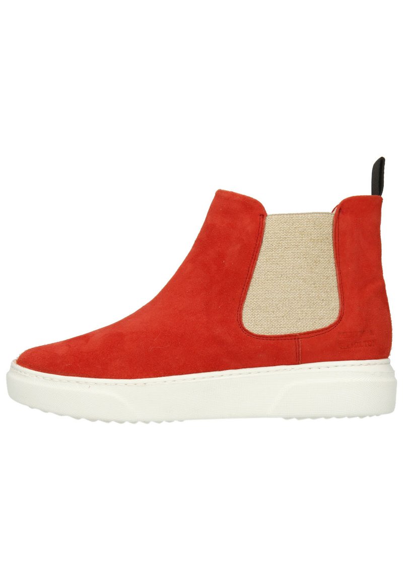 melvin & hamilton Enkelkaarsjes rood melvin & hamilton Enkelkaarsjes rood