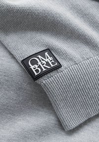 Ombre Strickpullover - grey melange