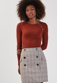 Cache Cache MIT KNÖPFEN - Pullover - orange foncé