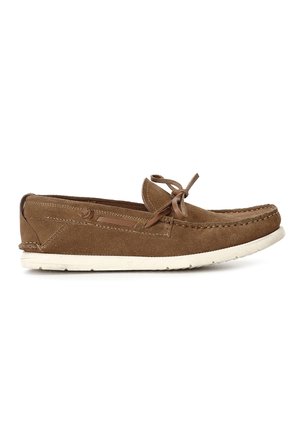 CAFèNOIR, Mocassins - brown leather