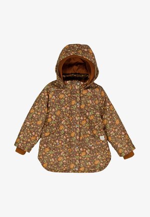 ELDA TECH - Winter jacket - maroon flowers