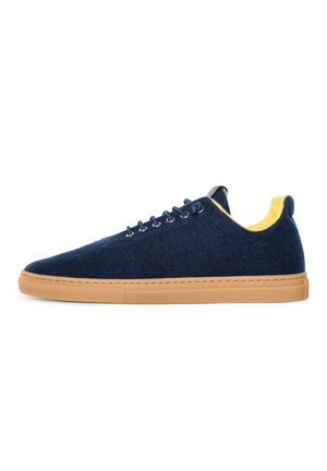 URBAN - Matalavartiset tennarit - navy lemon