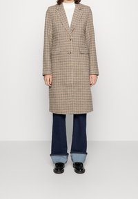 PIECES Tall Cappotto classico - brown