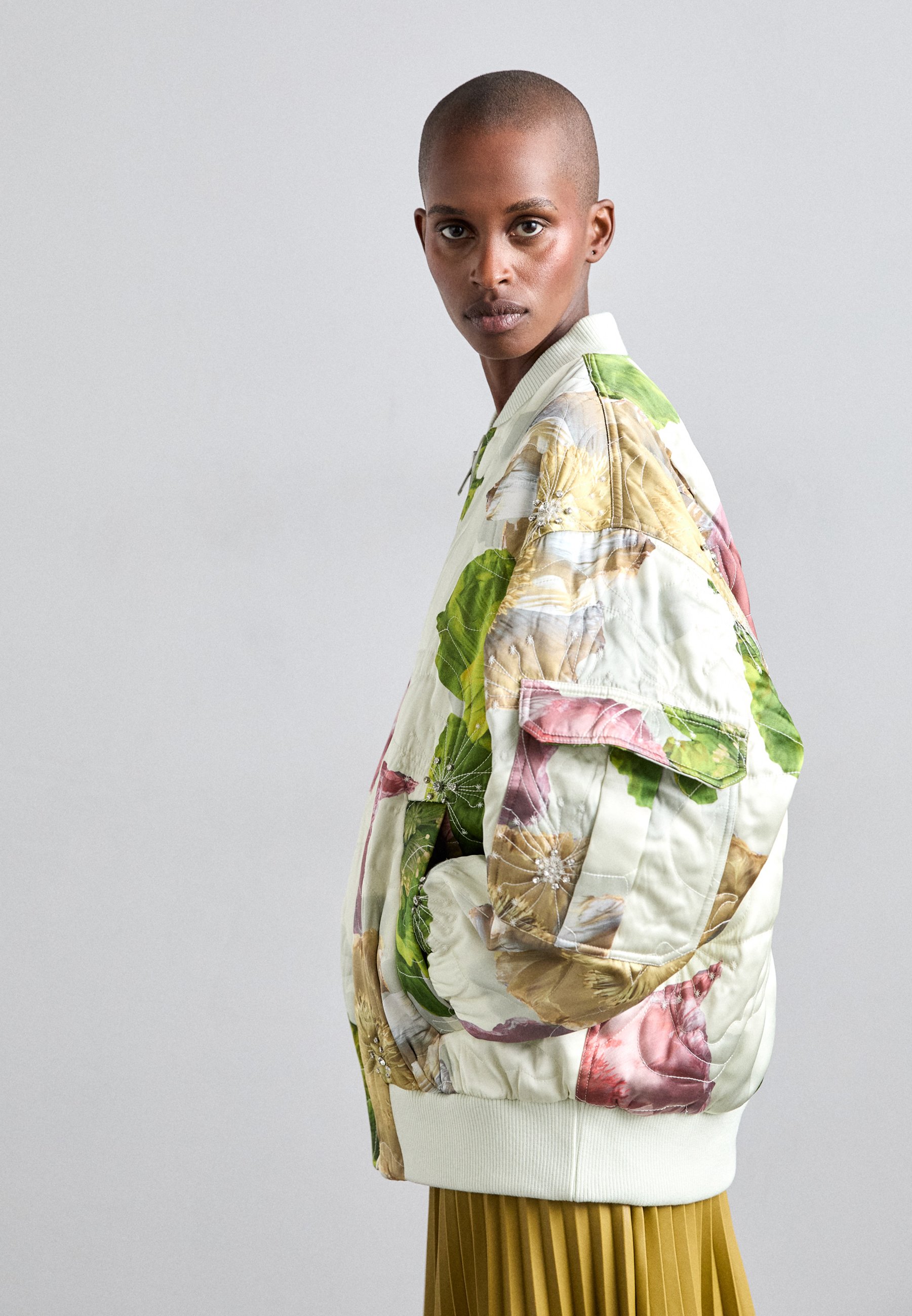 Stine Goya SGNOREA - Bomber Jacket - poppies bloom/multi