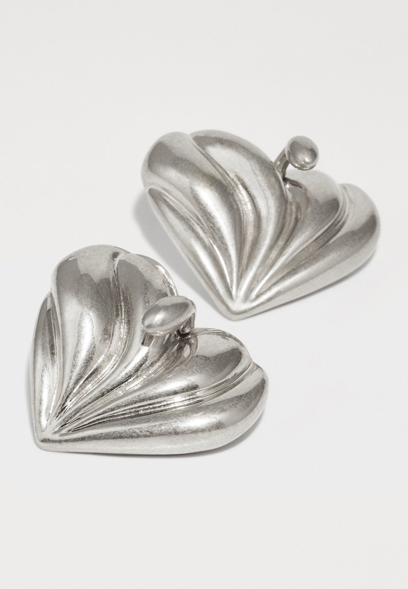 Boucle d oreille femme argent coeur - Bijoux Coeur