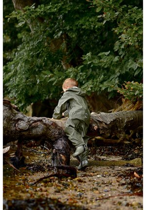 mikk-line SOLID - Bottes en caoutchouc - dusty olive