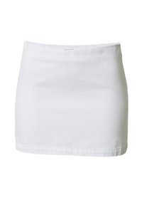 ENIE - Minirok - white denim
