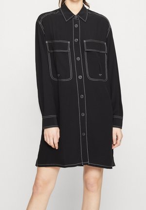 Shirt dress - black