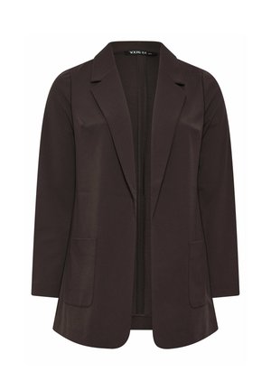 Yours Clothing, PLUS SIZE BLAZERS - Manteau court - chocolate