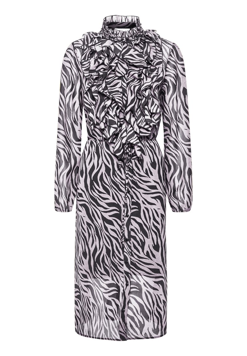 Saint Tropez Blousejurk paars Saint Tropez Blousejurk paars