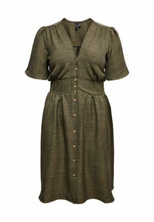 Vero Moda Curve VMCMELANEY MIDI - Paitamekko - kambaba