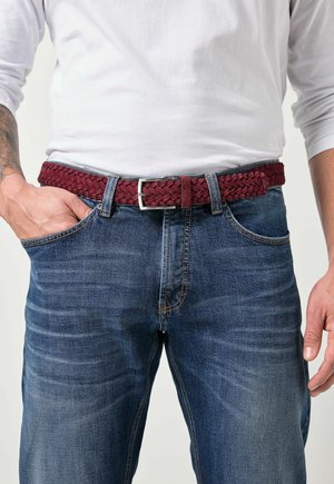 JP1880, Cintura intrecciata - aubergine