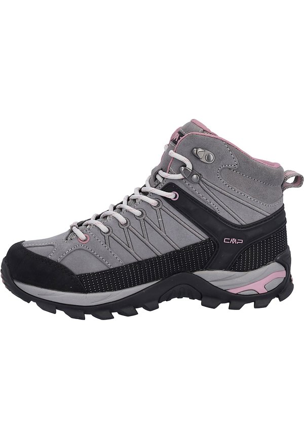 RIGEL MID TREKKING - Hikingschuh - cemento fard