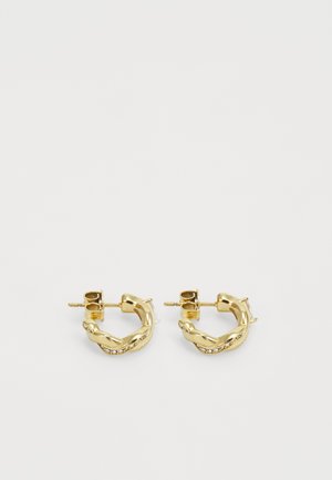 TWIST - Øreringe - yellow gold-coloured