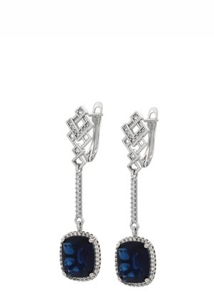 Orecchini - silver-coloured/navy
