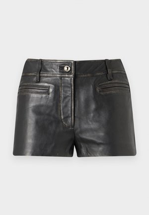 ODESSA - Kožené nohavice - black