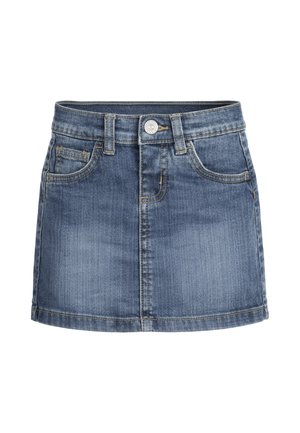 Gonna a campana - blu denim