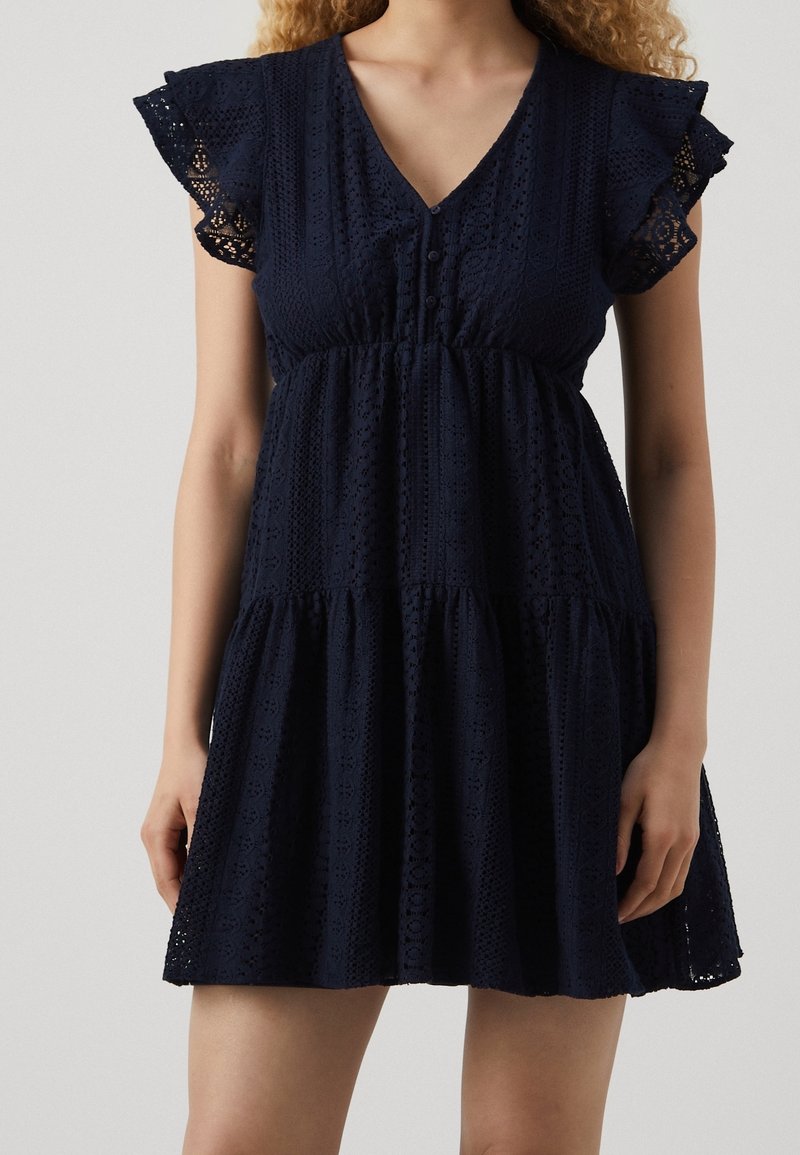 ONLY Skjortklänning - dark blue