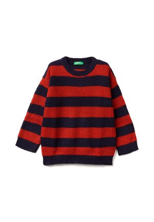 STRIPED - Strickpullover - blue
