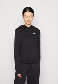 Nike Sportswear - W CLUB STD PO  - Hoodie - black Thumbnail Image 1