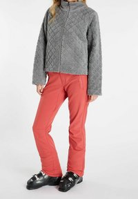 Protest Felpa in pile - light green