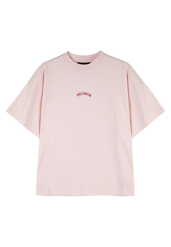 MALLI HEAVY OVERSIZED TEE - Print T-shirt - washed dusty rose4