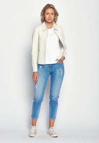 Maze Leren jas - white
